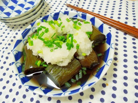 茄子の煮びたし☆おろしかけ